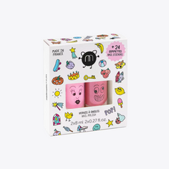 Nail Polish & Sticker Set / Pop